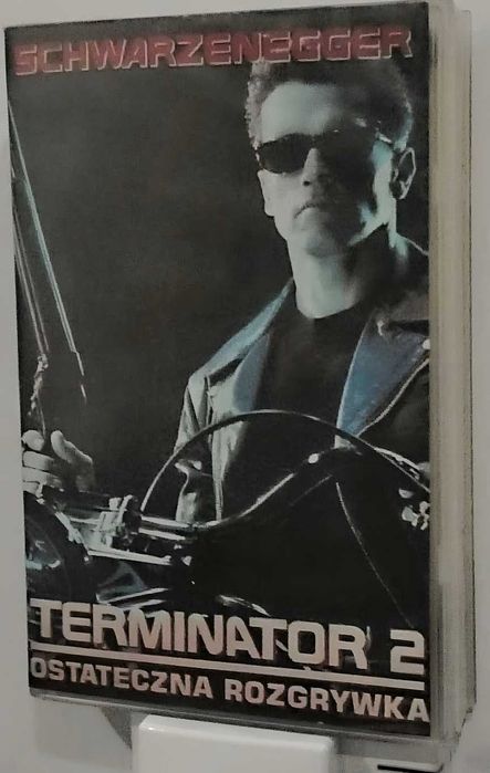 Terminator TRYLOGIA 1 oraz 2 i 3 na sprzet magnetowid - VHS FILMY kasety