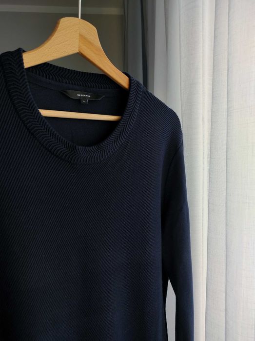 Sweter granatowy Reserved L