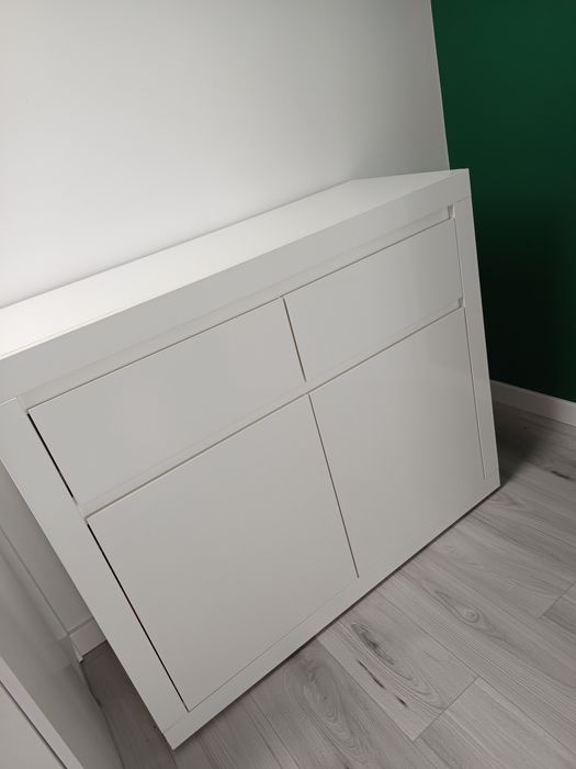 Komoda biała połysk