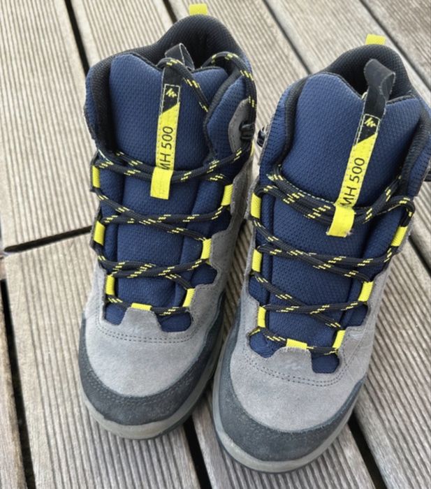 Botas caminhada criança