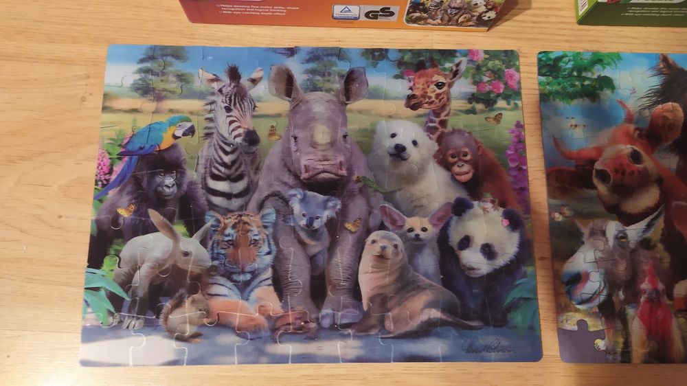 Puzzle Play Tive Junior zwierzęta