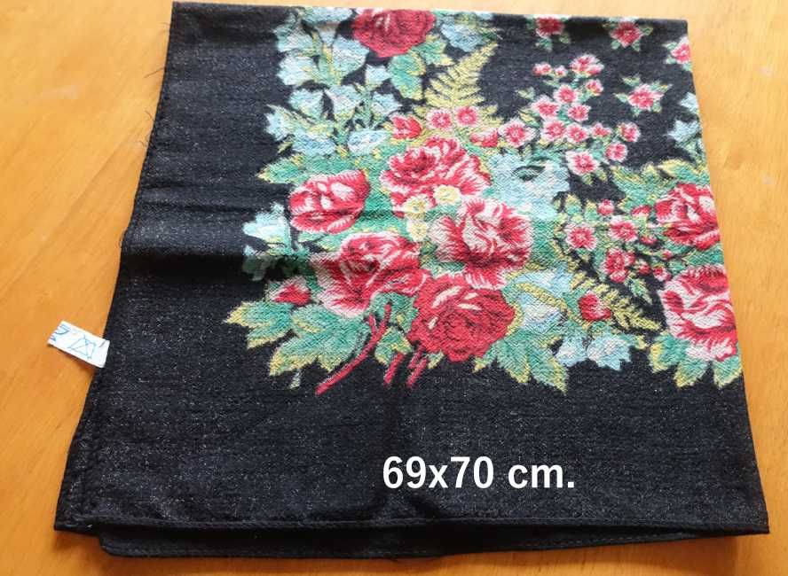 Chusta ludowa.Fabryka Struga Łódż.