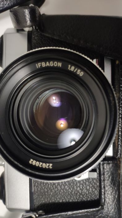 Ifbaflex M102 lente Ifbagon 50mm 1.8 M42 Rollei Voigtländer