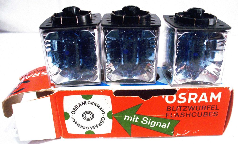 Osram - flash antigos para fotografia