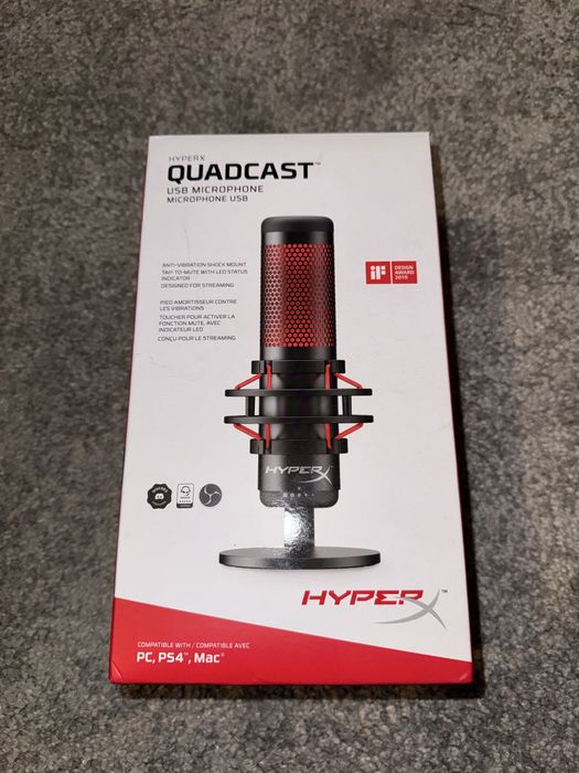 Microfone Hyper X quadcast