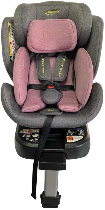 Fotelik Samochodowy Como I-Size obrotowy 360° z nogą stabilizującą