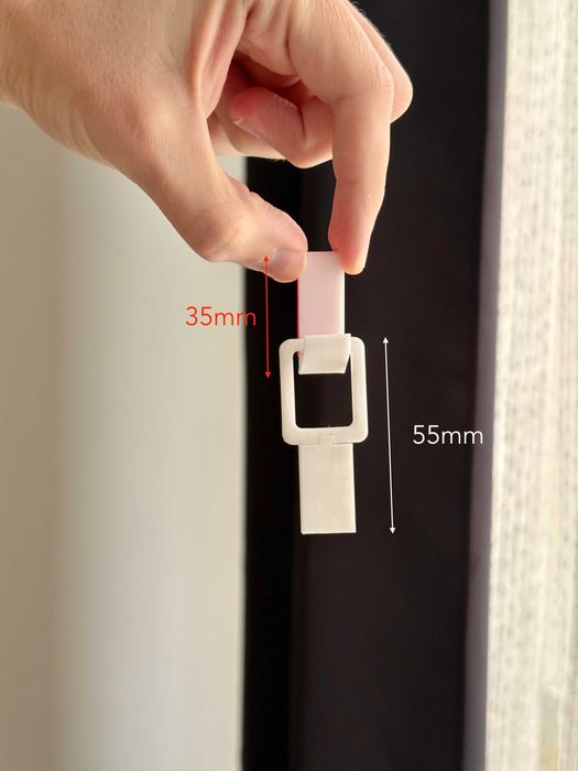 Zestaw: haczyk i klips 3D do ręczników | Bez wiercenia