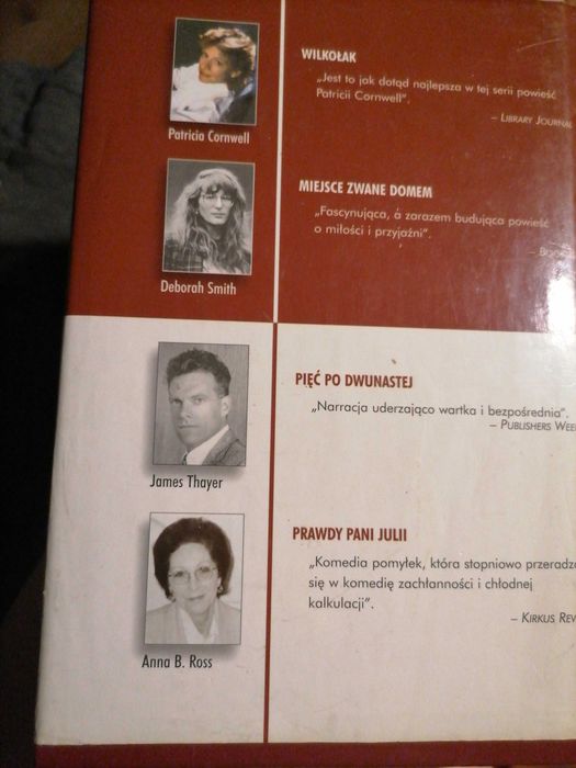 Książki Wybrane-Cornwell, Smith, Thaler, Ross