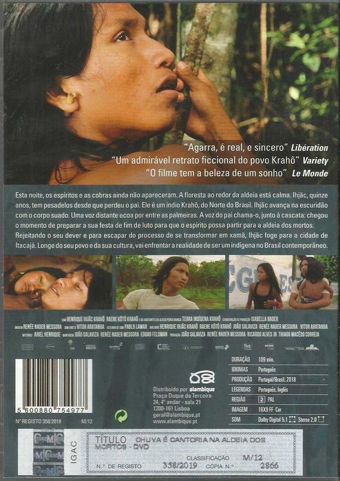 Chuva é Cantoria na Aldeia dos Mortos (2018)