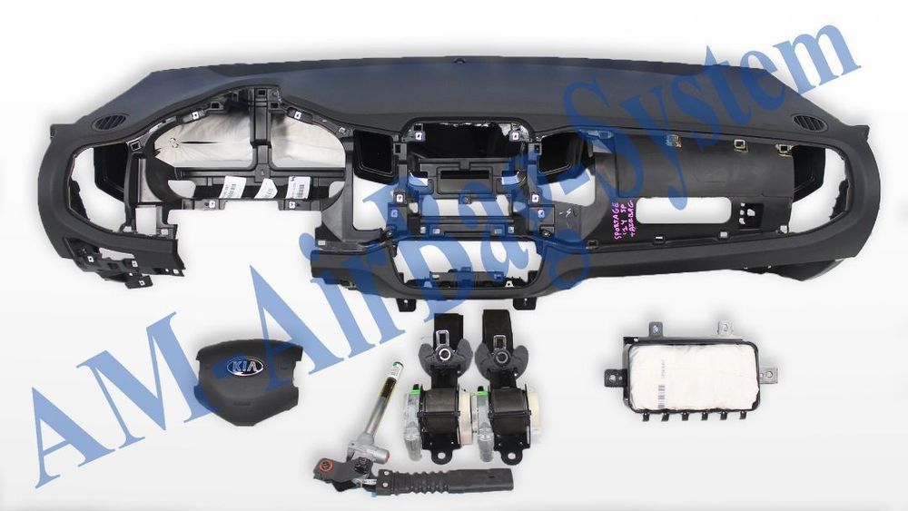 Kia Sportage III 3 Deska Rozdzielcza Poduszki Pasy AirBag Konsola Kokpit Pulpit Regeneracja Naprawa