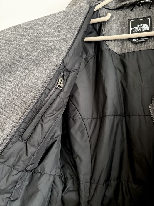 The North Face płaszcz damski PrimaLoft L szary melanż – stan idealny