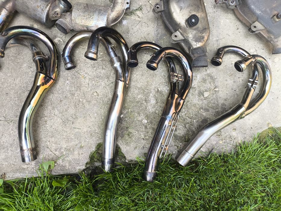 KTM Lc4 tłumik kolektor