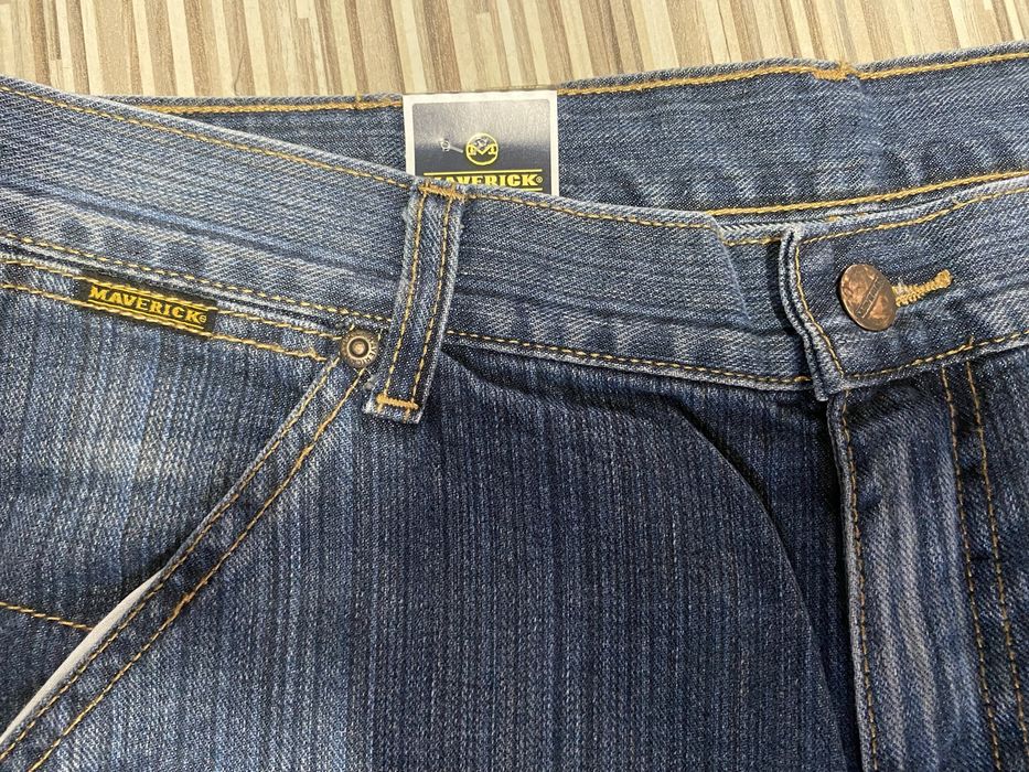 Spodnie męskie jeans 31/34 pas 82 cm komplet 2 sztuki Maverick nowe