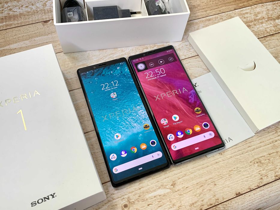 ꦿ Sony Xperia 1 Black/Gray Запаковані (є ще J9210 Xperia 5 2-sim )