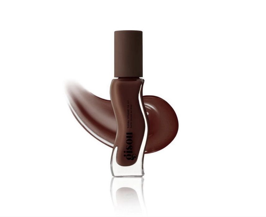 Масло, маселка, блеск для губ Gisou Milky Mocha Lip Oil - 8m