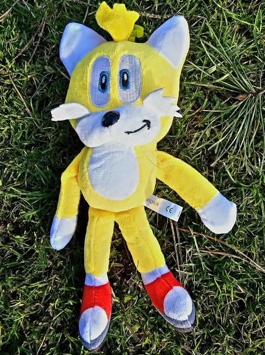 Tails Miles Żółty Sonic nowy pluszak maskotka breloczek