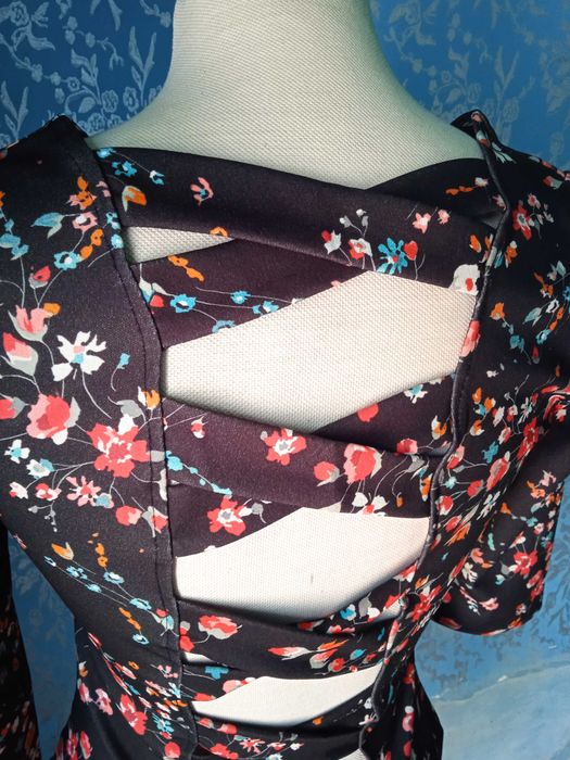 Camisola vintage costas com travessas