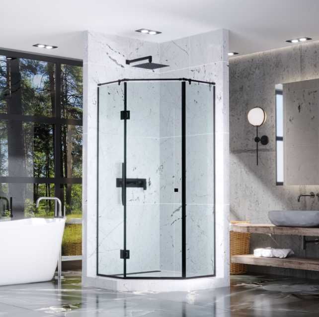 Скляні перегородки, душові кабіни, екрани у ванну, розсувні двері тощо