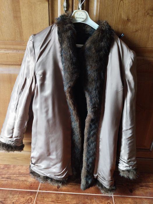 Casaco de pele de coelho
