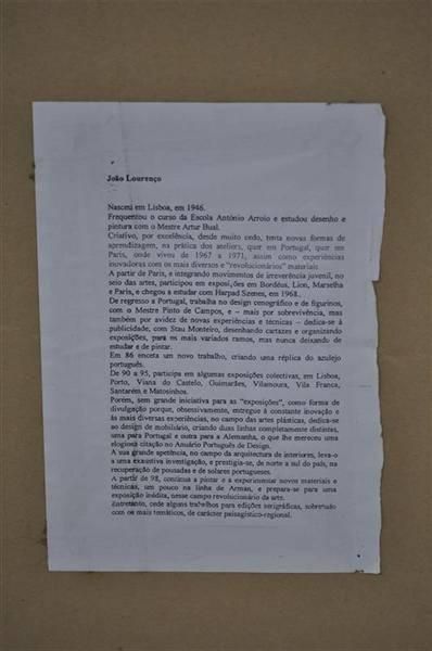 Quadro grande do artista João Lourenço