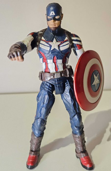Captain America figurka Shinigami Customs unikat dc marvel spiderman legends select mcfarlane toys