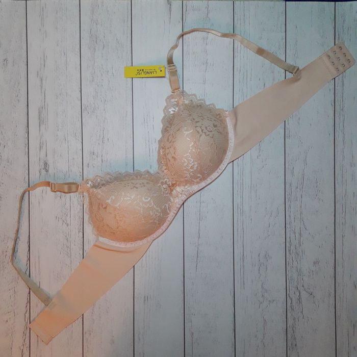 Безшовний мереживний бюстгальтер з пуш-ап, бюст коректор без косточек