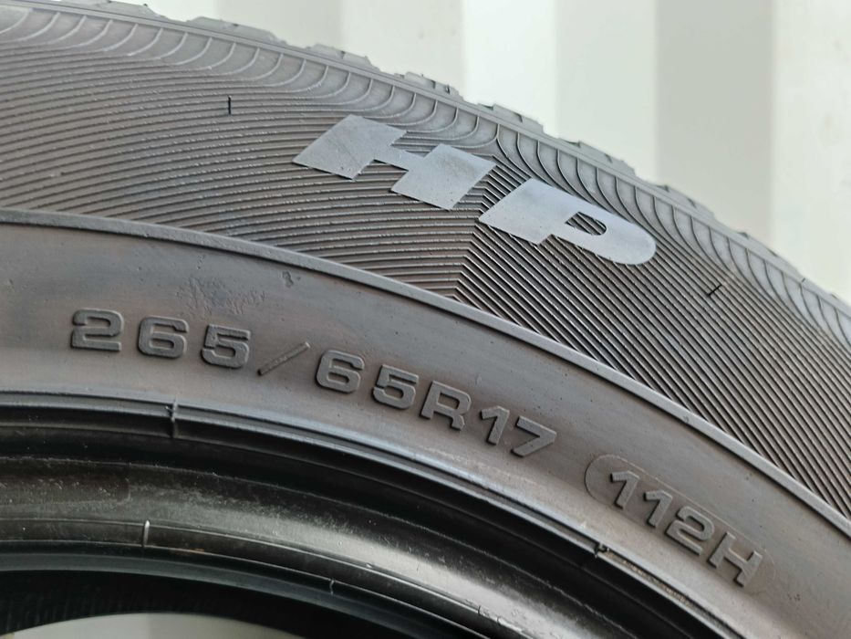 4 sztuki opony lato 265/65R17 112H GOODYEAR 4X4 8mm 13B