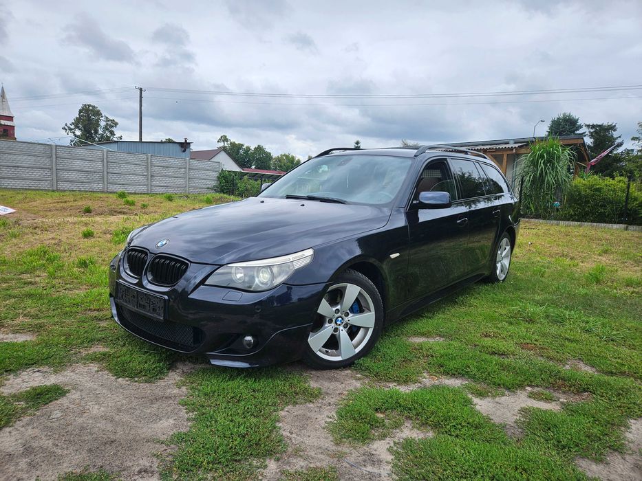 Bmw e61 530xd 231km m-pakiet cic bi xenon skretny carbonschwarz CZESCI