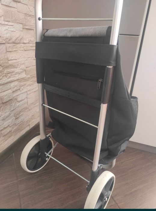 Lekki kompaktowy wózek transportowy,torba