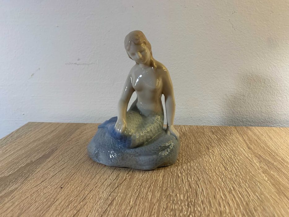 stara figurka porcelanowa Syrenka  Royal Copenhagen. Stan bd, Vintage