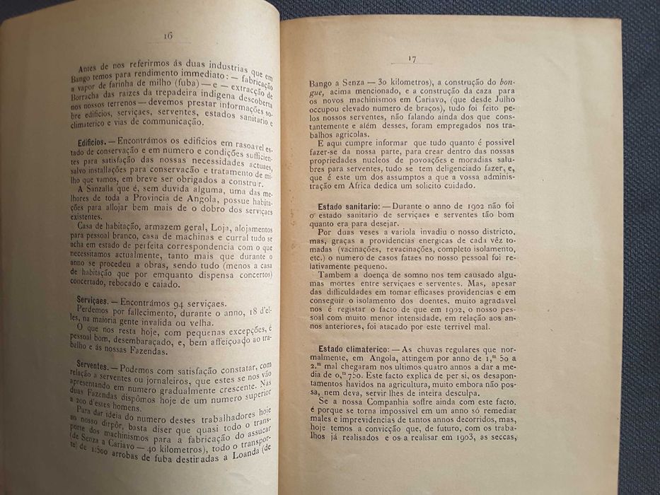 Obras sobre Angola
