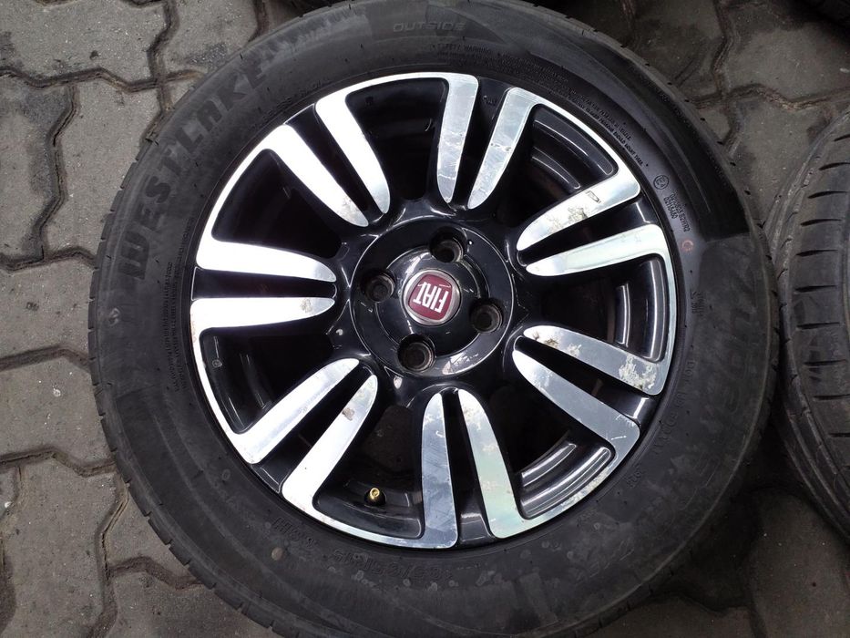 Jantes Fiat R15 Com Pneus 185/65 Furação 4X100
