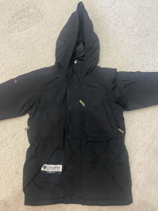 Теплий та функціональний дитячий  пуховик Columbia Куртка Парка