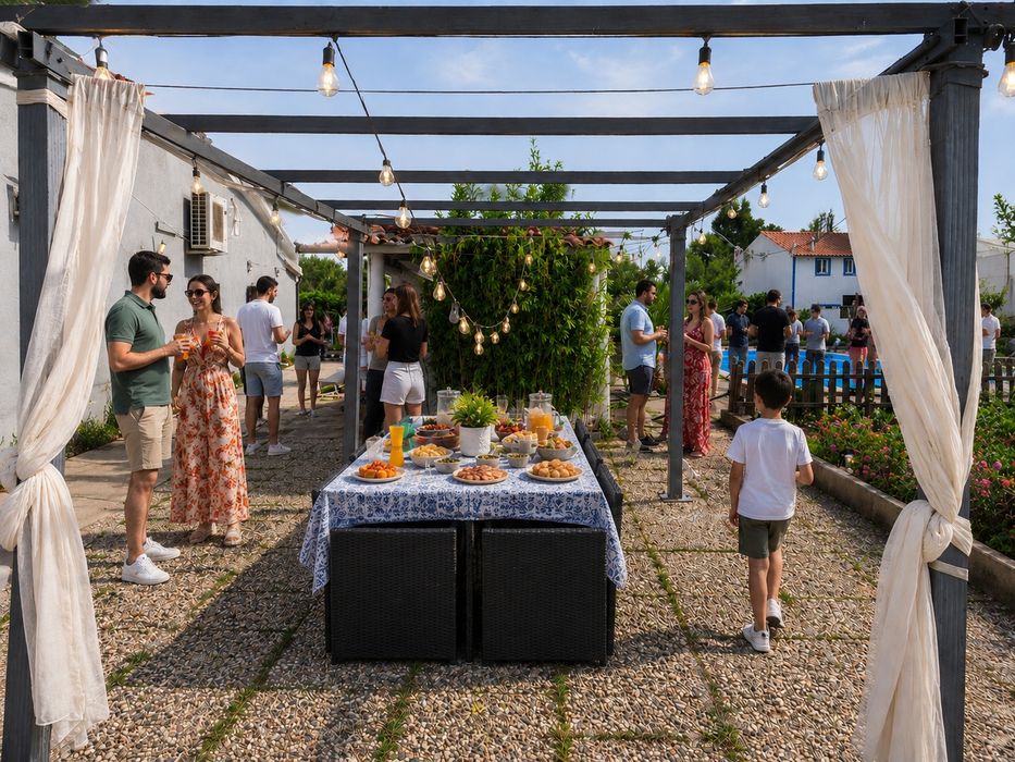 Espaço para festas