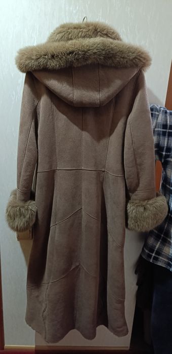 Дублянка жіноча з натуральним хутром