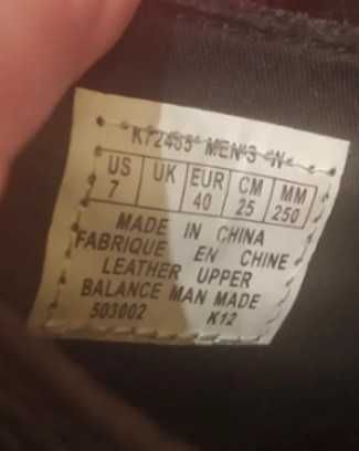 Skórzane buty męskie Rockport naturalna skóra stylowe na komunię ślub