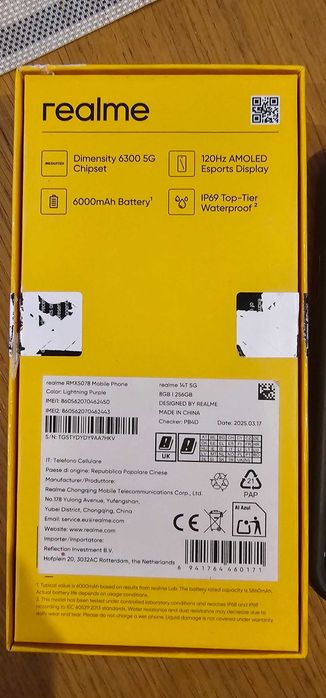 Smartfon realme 14T 5G