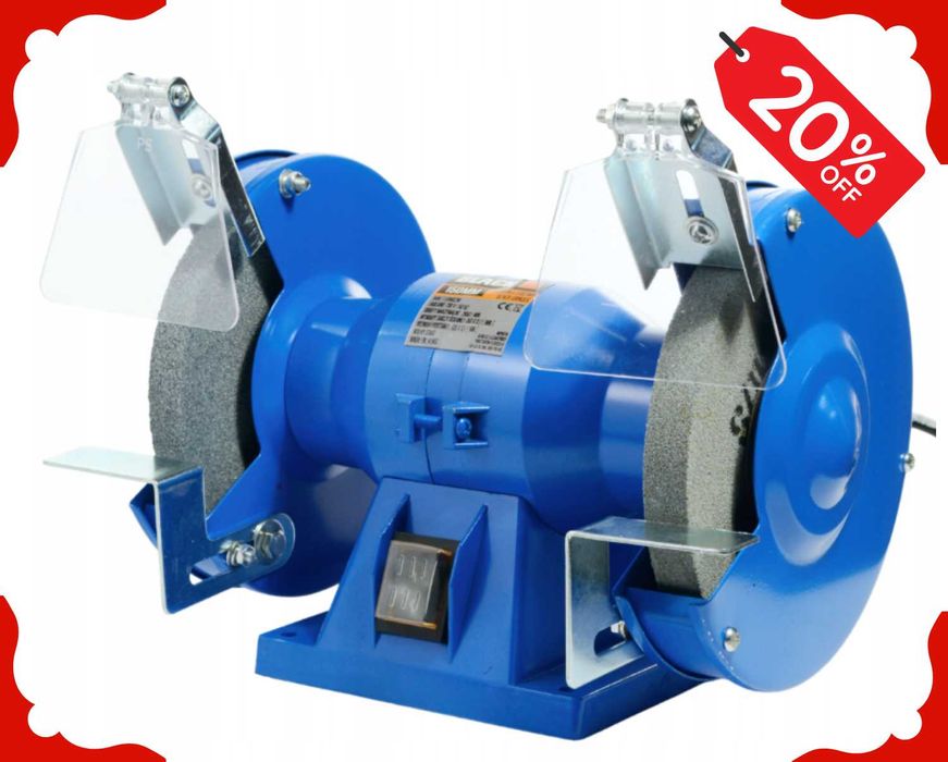 Nowa SZLIFIERKA Stołowa Kamieniowa 2x Kamień Tarcza 1700W (-20%)