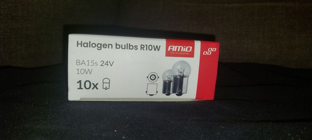 Lâmpadas Halogen bulbs R10W