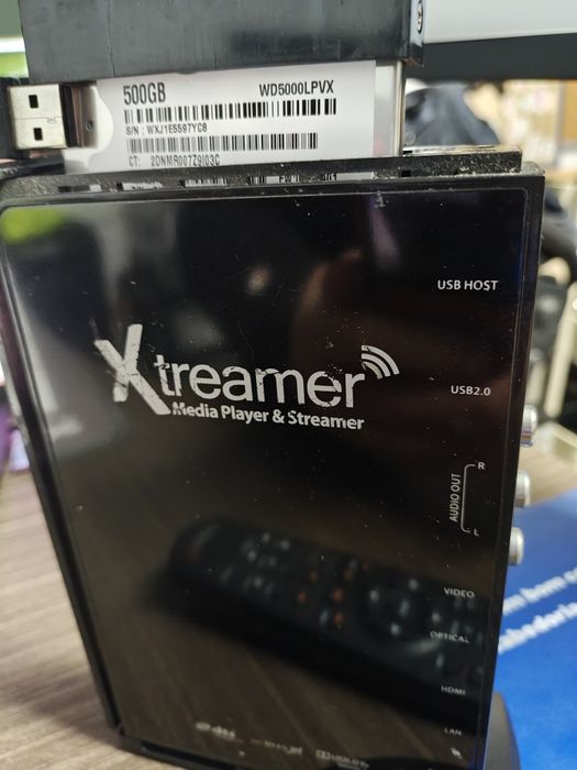 Xtreamer media player & NAS