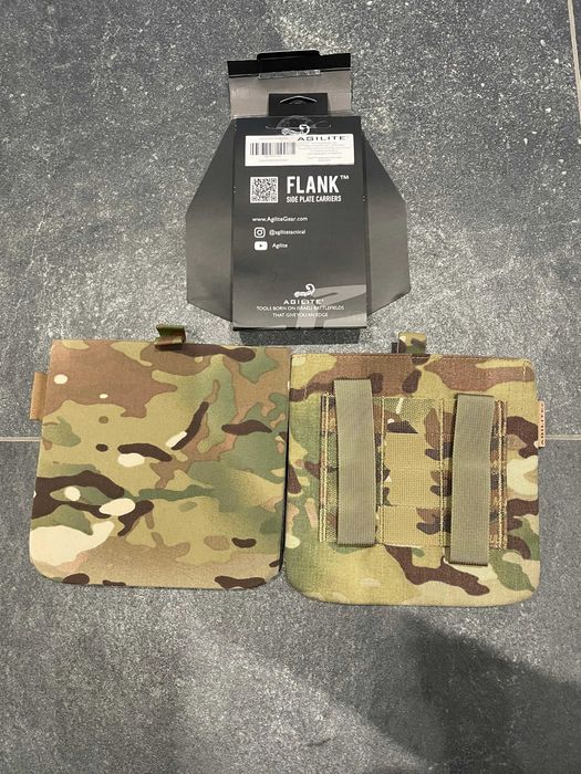 Agilite Flank Side Plate Carriers Multicam