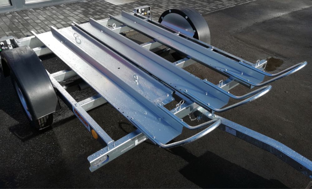 Przyczepa przyczepka motocyklowa na 3 motocykle motocykl wynajem