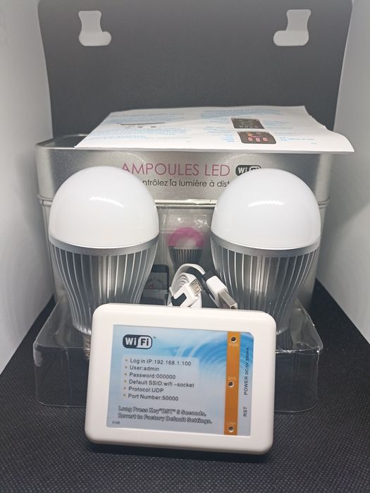 Inteligentne żarówki wi-fi