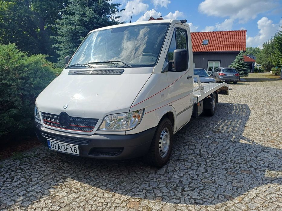 Mercedes Sprinter 903 laweta zamiana