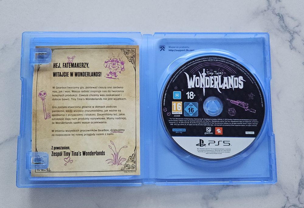Tiny Tina's wonderlands ps5