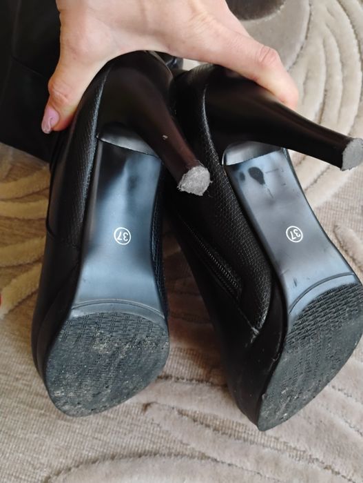 Buty, kozaki długie ocieplane + zapasowe fleki