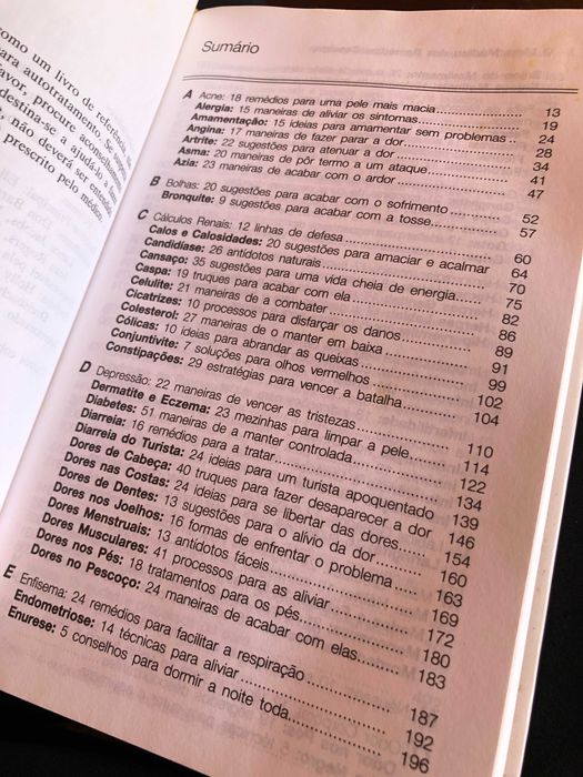 Livro Médico dos Remédios Caseiros, portes grátis