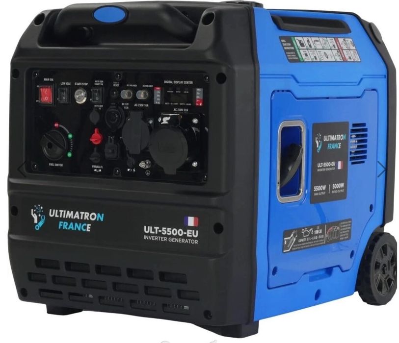 Генератор инверторный Ultimatron ULT-5500-EU со стартером и пультом ДУ  5,5 кВт