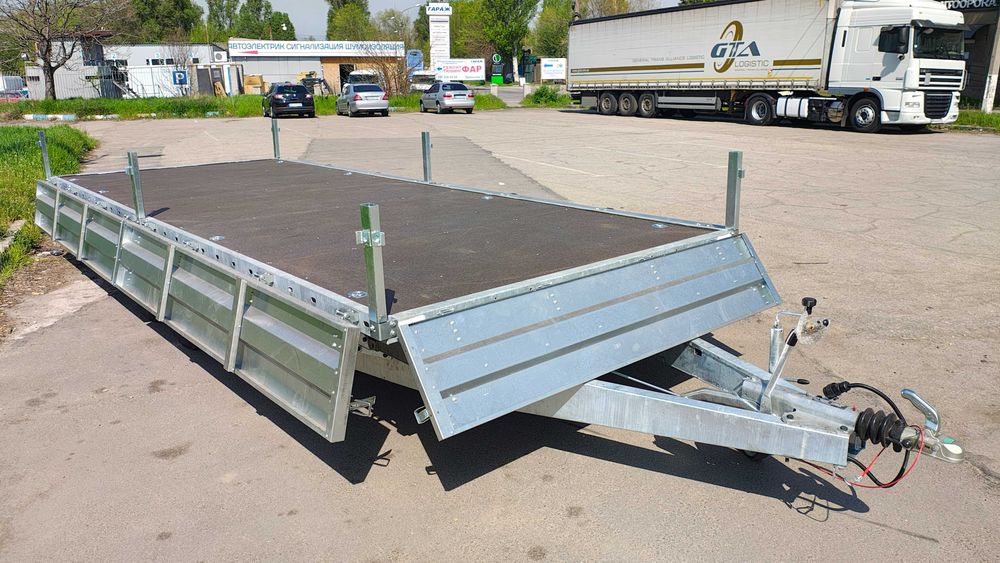 Причіп, платформа. Бортова платформа. 5,1х2,1