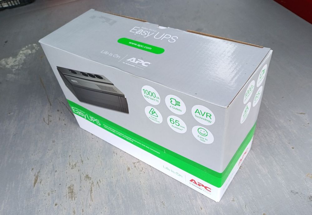 ДБЖ APC Easy UPS 1000VA Schuko (BV1000I-GR)